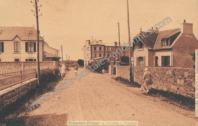 Carte postale ancienne Tregastel Primel — Trégastel (Côtes-d'Armor)