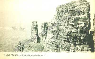 Carte postale ancienne Cap Frehel — Loc-Envel (Côtes-d'Armor)