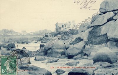 Carte postale ancienne Ploumanac h — Perros-Guirec (Côtes-d'Armor)