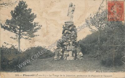 Carte postale ancienne Plancoet — Planguenoual (Côtes-d'Armor)