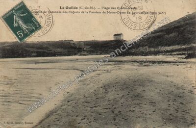 Carte postale ancienne Le Guildo — Créhen (Côtes-d'Armor)