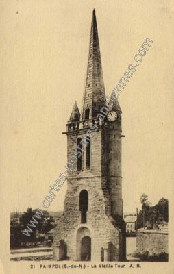Carte postale ancienne La Vieille Tour — Paimpol (Côtes-d'Armor)