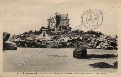 Carte postale ancienne Ploumanach — Perros-Guirec (Côtes-d'Armor)