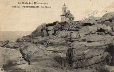 Carte postale ancienne Ploumanach — Perros-Guirec (Côtes-d'Armor)