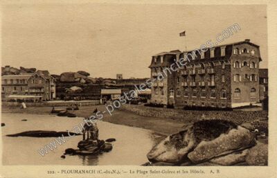 Carte postale ancienne Ploumanach — Perros-Guirec (Côtes-d'Armor)