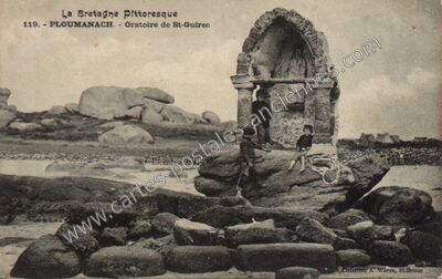 Carte postale ancienne Ploumanach — Perros-Guirec (Côtes-d'Armor)