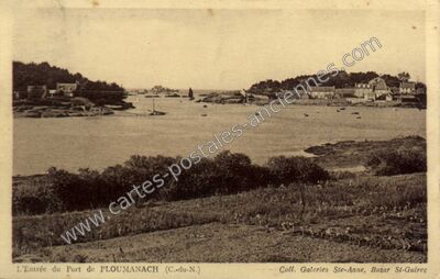 Carte postale ancienne Ploumanach — Perros-Guirec (Côtes-d'Armor)