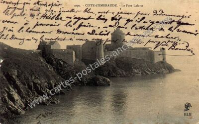 Carte postale ancienne Fort Lalatte — Fréhel (Côtes-d'Armor)