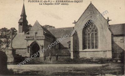 Carte postale ancienne La Chapelle (XIIIe siècle) — Plouha (Côtes-d'Armor)