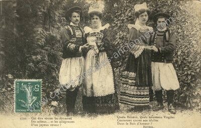 Carte postale ancienne Botrel — Non Localisée (Côtes-d'Armor)