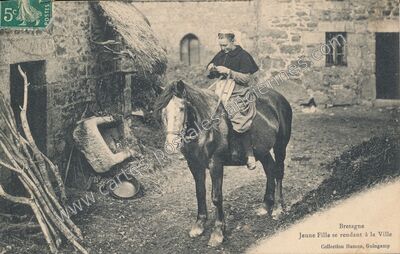 Carte postale ancienne Bretagne — Non Localisée (Côtes-d'Armor)