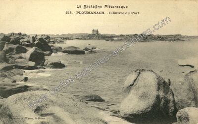 Carte postale ancienne Ploumanach — Perros-Guirec (Côtes-d'Armor)