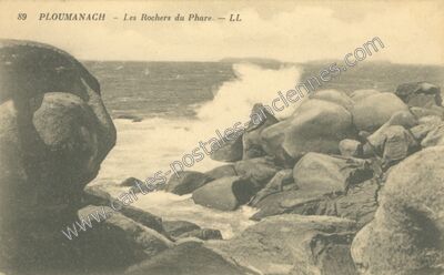 Carte postale ancienne Ploumanach — Perros-Guirec (Côtes-d'Armor)
