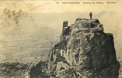 Carte postale ancienne Trestrignel — Perros-Guirec (Côtes-d'Armor)