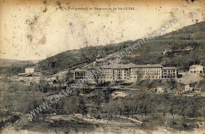 Carte postale ancienne Sanatorium de Ste-FEYRE — Sainte-Feyre (Creuse)