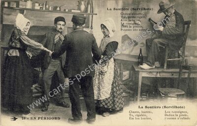 Carte postale ancienne En Perigord — Non Localisée (Dordogne)