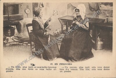 Carte postale ancienne En Perigord — Non Localisée (Dordogne)