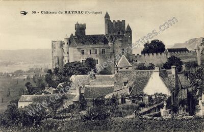 Carte postale ancienne Chateau de Beynac — Beynac-et-Cazenac (Dordogne)