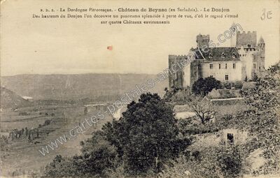 Carte postale ancienne Chateau de Beynac — Beynac-et-Cazenac (Dordogne)