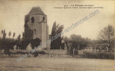 Carte postale ancienne Cabans — Le Buisson-de-Cadouin (Dordogne)