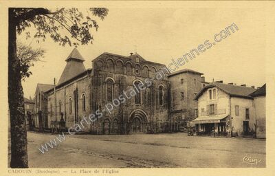 Carte postale ancienne Cadouin — Le Buisson-de-Cadouin (Dordogne)
