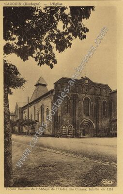 Carte postale ancienne Cadouin — Le Buisson-de-Cadouin (Dordogne)