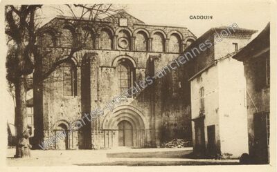 Carte postale ancienne Cadouin — Le Buisson-de-Cadouin (Dordogne)