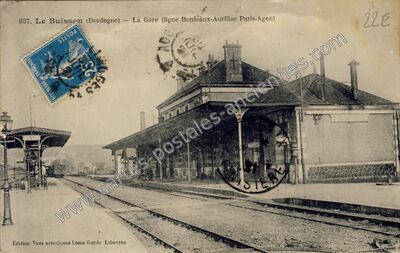 Carte postale ancienne Le Buisson — Le Buisson-de-Cadouin (Dordogne)