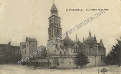 Carte postale ancienne Cathédrale Saint-Front — Périgueux (Dordogne)