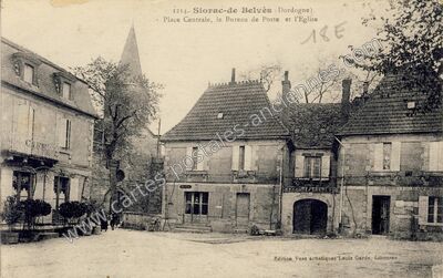 Carte postale ancienne Siorac de Belves — Siorac-en-Périgord (Dordogne)