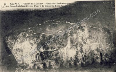 Carte postale ancienne Teyjat