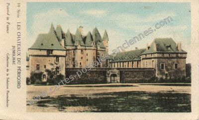 Carte postale ancienne Chateau de Jumilhac — Jumilhac-le-Grand (Dordogne)