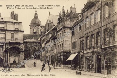 Carte postale ancienne Besancon les Bains — Besançon (Doubs)