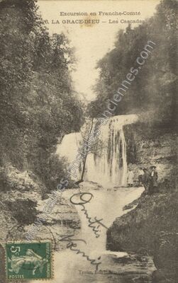 Carte postale ancienne La Grace Dieu — Chaux-lès-Passavant (Doubs)