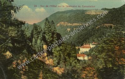 Carte postale ancienne Consolation — Consolation-Maisonnettes (Doubs)