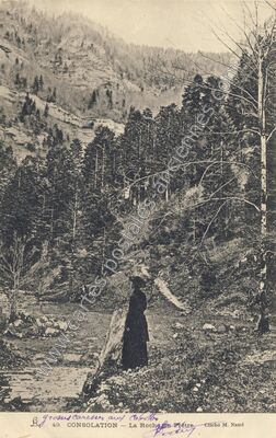 Carte postale ancienne Consolation — Consolation-Maisonnettes (Doubs)