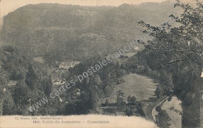Carte postale ancienne Consolation — Consolation-Maisonnettes (Doubs)