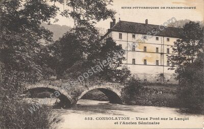 Carte postale ancienne Consolation — Consolation-Maisonnettes (Doubs)