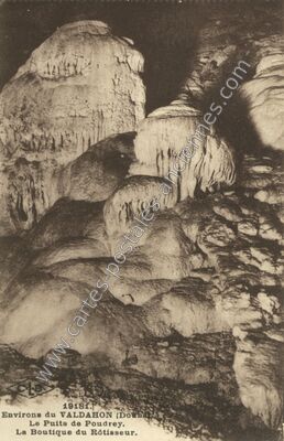 Carte postale ancienne Le Puits de Poudrey — Étalans (Doubs)