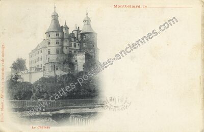 Carte postale ancienne Montheliard — Montbéliard (Doubs)