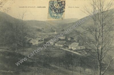 Carte postale ancienne Guillon — Guillon-les-Bains (Doubs)
