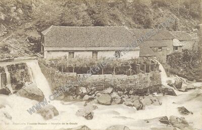 Carte postale ancienne La Goule — Indevillers (Doubs)