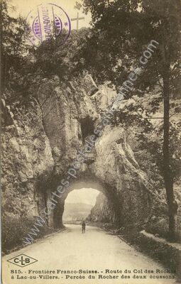 Carte postale ancienne Lac ou Villers — Villers-le-Lac (Doubs)