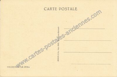 Carte postale ancienne Arriere Braun — Montbéliard (Doubs)