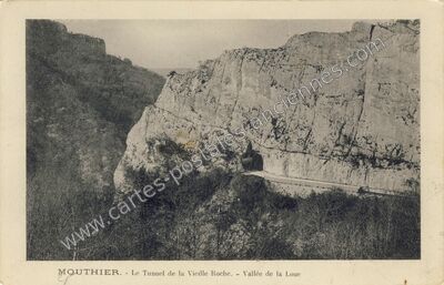 Carte postale ancienne Mouthier — Mouthier-Haute-Pierre (Doubs)