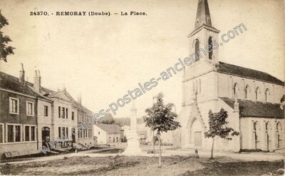 Carte postale ancienne Remoray — Remoray-Boujeons (Doubs)