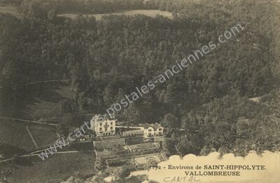 Carte postale ancienne Vallombreuse — Saint-Hippolyte (Doubs)