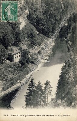Carte postale ancienne Chatelot — Saint-Maurice-Colombier (Doubs)