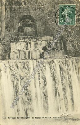 Carte postale ancienne Arcier — Vaire (Doubs)