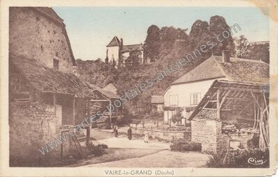 Carte postale ancienne Vaire le Grand — Vaire (Doubs)